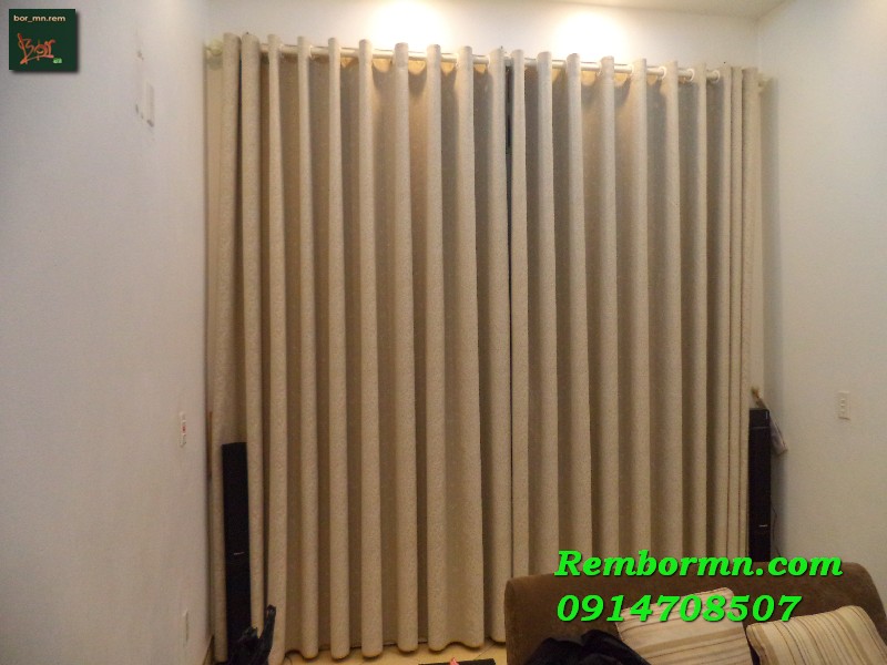 Rèm cửa nhà chị Dung