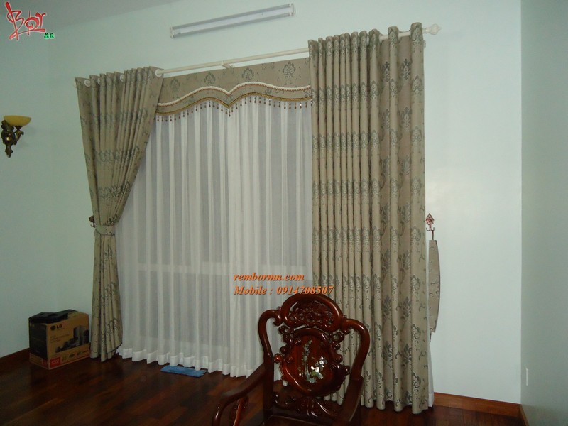 rèm cổ điển G214