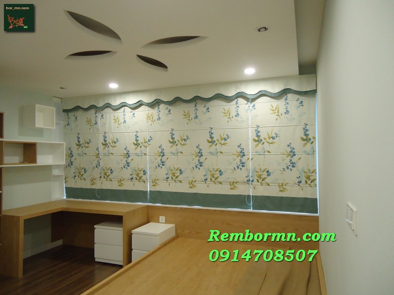 rèm roman lãng mạn rem roman