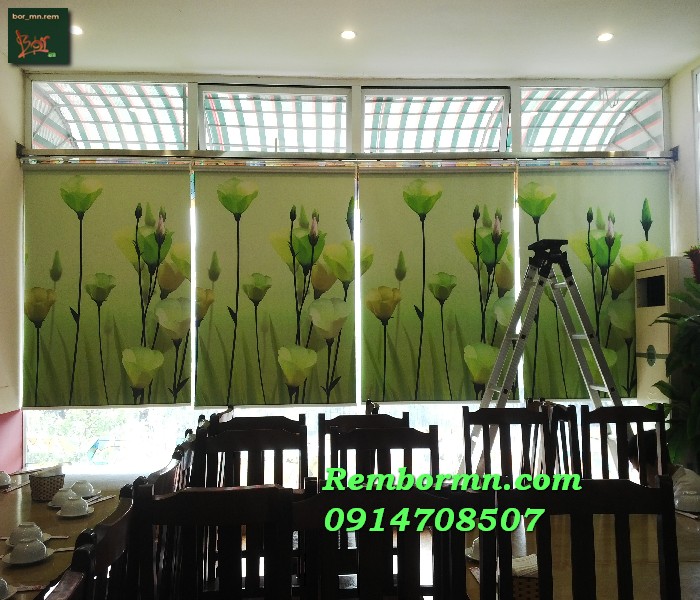 rèm cuốn tranh rèm cuốn tranh