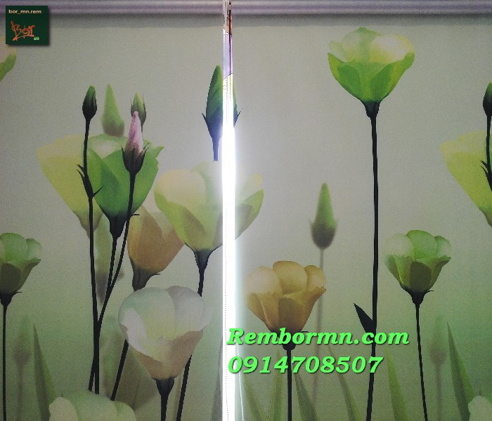 rèm cuốn tranh rem cuon tranh